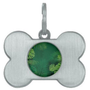 Leaves 6 pet ID tag