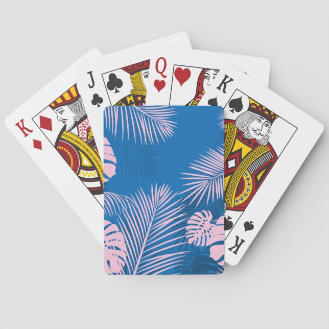 Leaves 9 playing cards (Back)