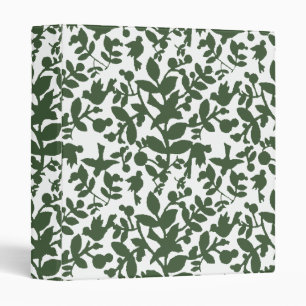 Leaves and birds binder