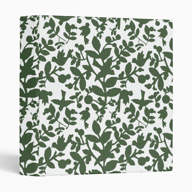 Leaves and birds binder (Front/Spine)
