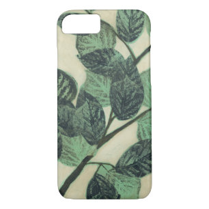 Leaves and Branches on Cream Background iPhone 8/7 Case