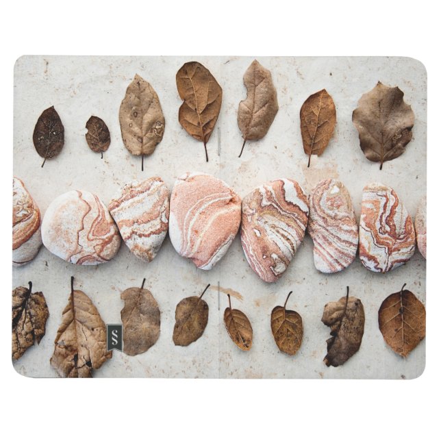 Leaves And Sanstone Journal (Outside)
