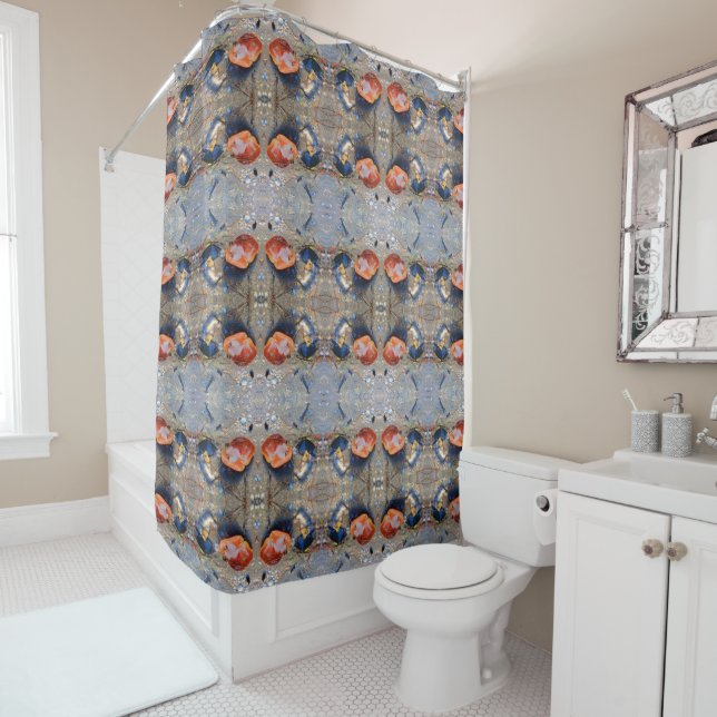 Leaves and Sea Shells Pattern (In Situ)
