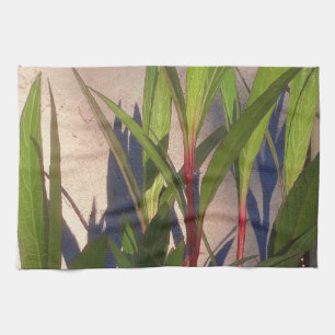 Leaves and Shadows Kitchen Towel