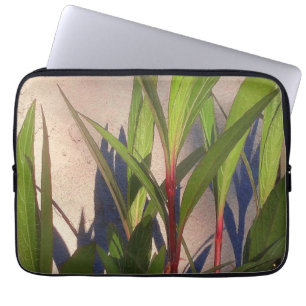 Leaves and Shadows Laptop Sleeve