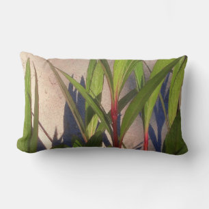 Leaves and Shadows Lumbar Pillow