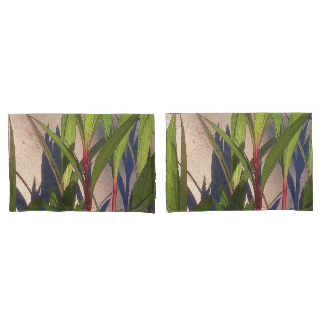 Leaves and Shadows Pillowcase (Front-Set)