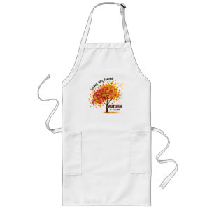 Leaves Are Falling, Autumn Is Calling – Cozy Fall Long Apron