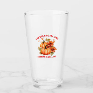 Leaves Are Falling Autumn Is Calling Design Classi Glass