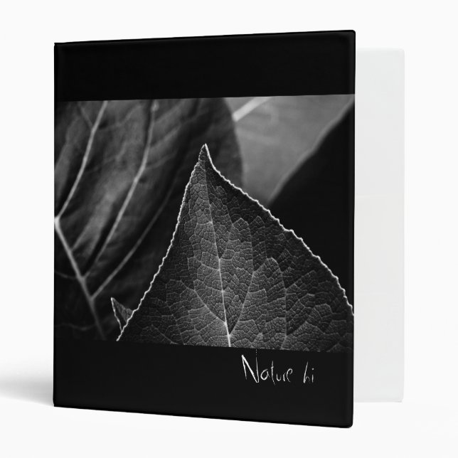 leaves being binder (Front/Inside)