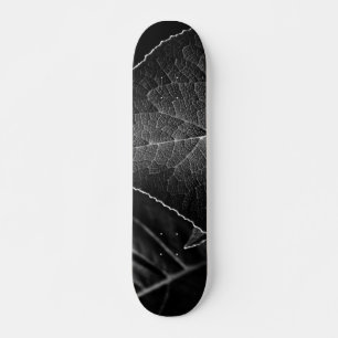 leaves being skateboard