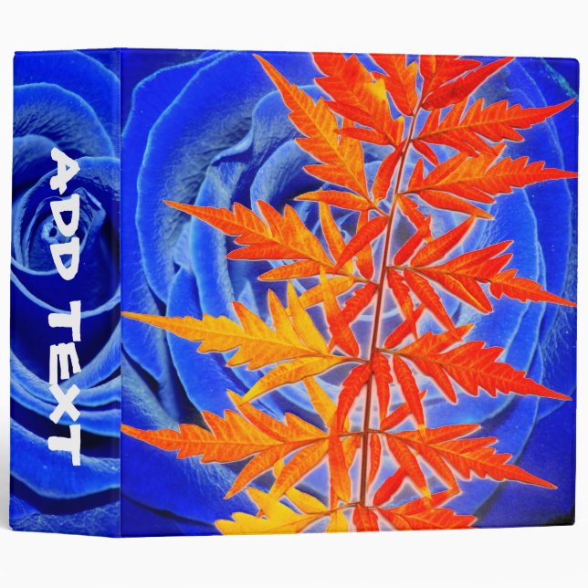 Leaves Binder (Front/Spine)