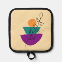 Leaves boho illustration 