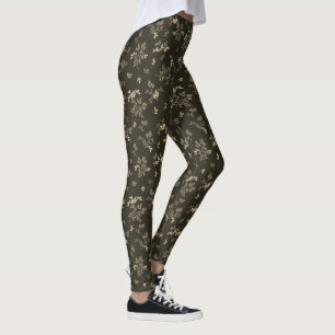Leaves (brown) Leggings