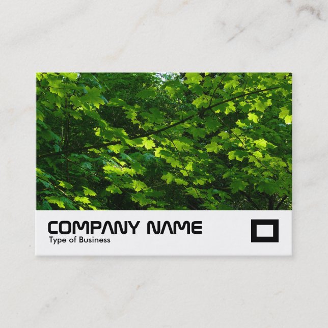 Leaves Business Card (Front)