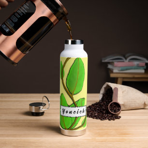 Leaves by Kenneth Yoncich Water Bottle