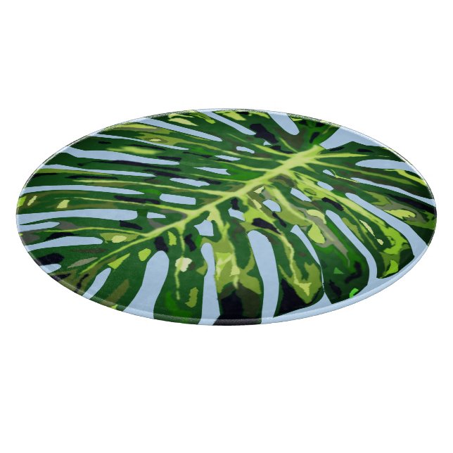 Leaves Cutting Board (Corner)