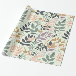 Leaves Design Wrapping Paper