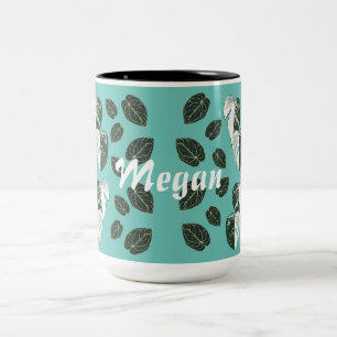 Leaves Dream Two-Tone Coffee Mug