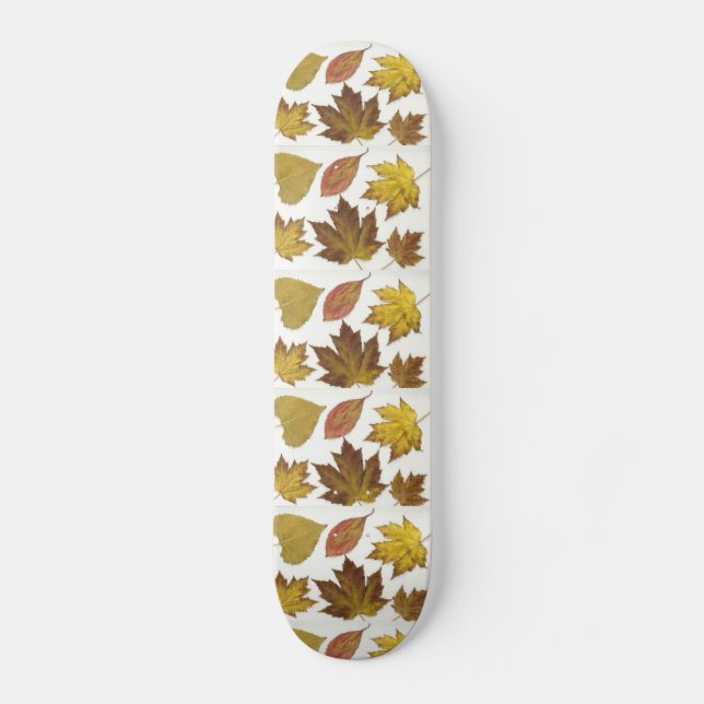 Leaves Everywhere Skateboard (Front)