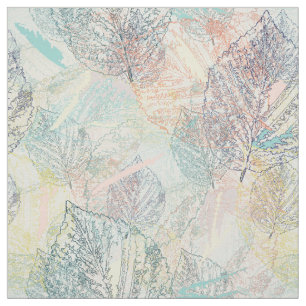 Leaves.   fabric