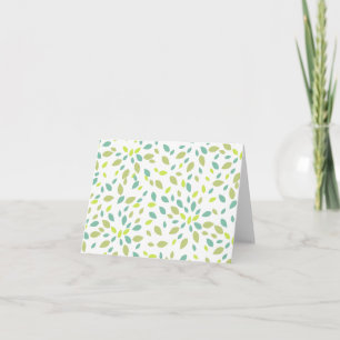 Leaves (Green) Card