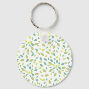 Leaves (Green) Keychain