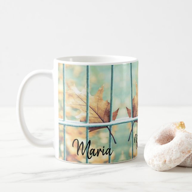 Leaves Green Mug (With Donut)
