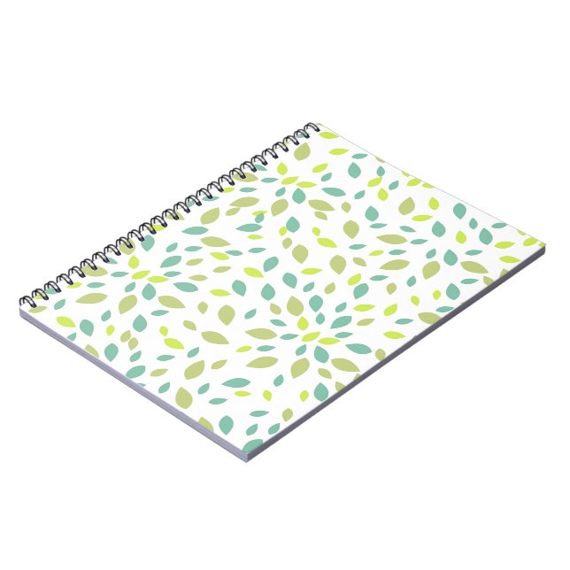 Leaves (Green) Notebook (Left Side)