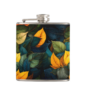 Leaves Hip Flask