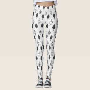leaves leggings