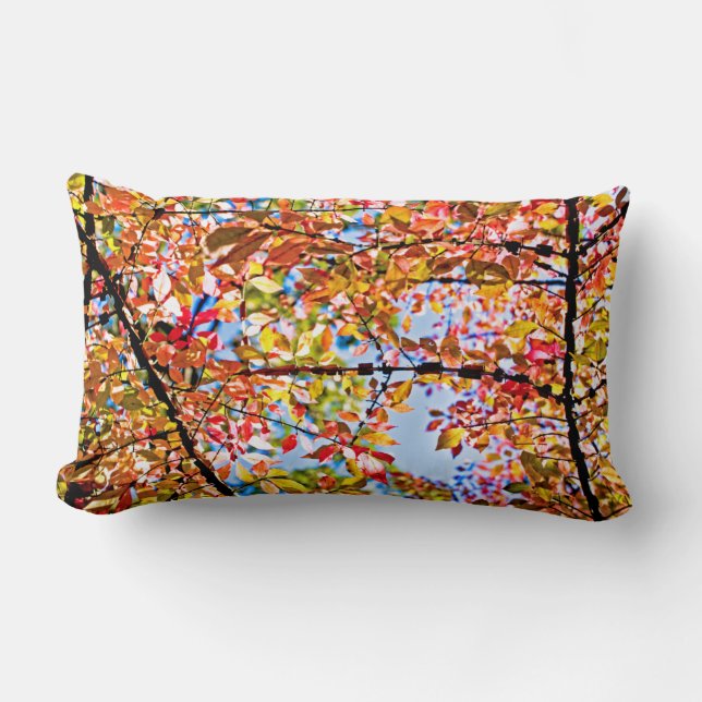 Leaves Lumbar Pillow (Front)