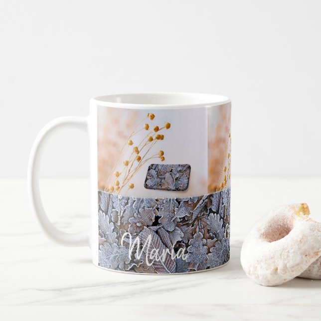 Leaves Mug (With Donut)
