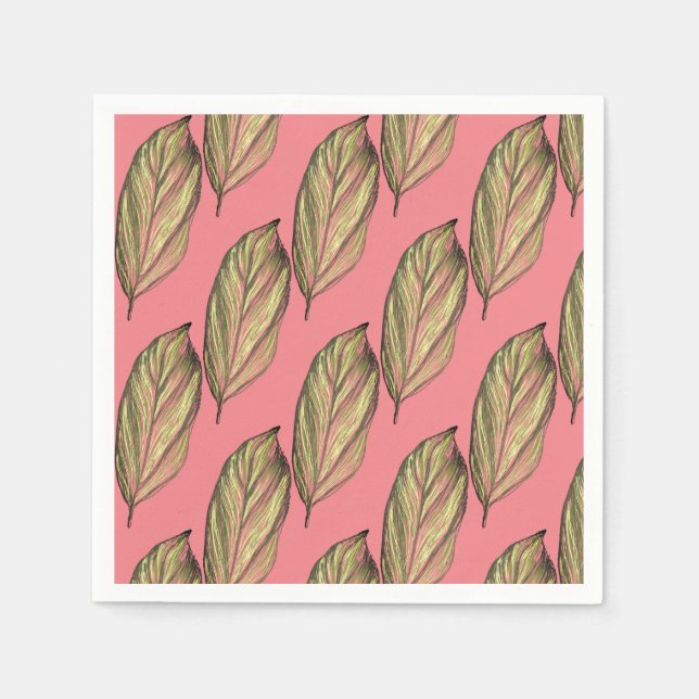 Leaves  napkin (Front)
