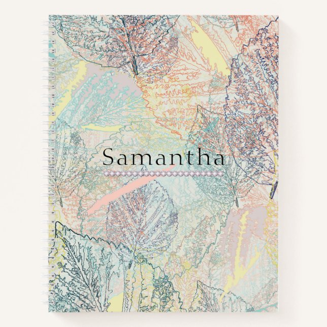 Leaves.   notebook (Front)