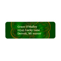 Leaves of a Lucky Clover Luck of the Irish Labels