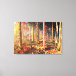Leaves of Gold Canvas Print