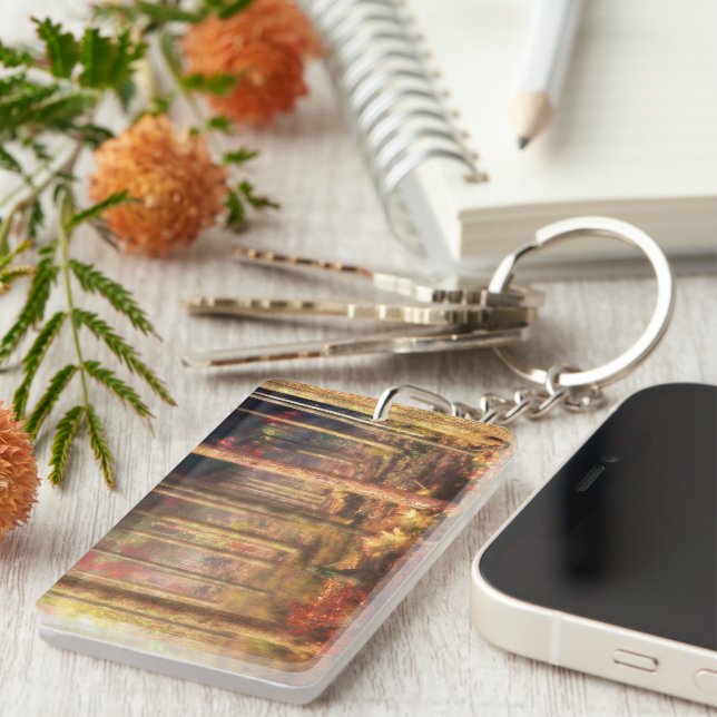 Leaves of Gold Keychain (Front Right)