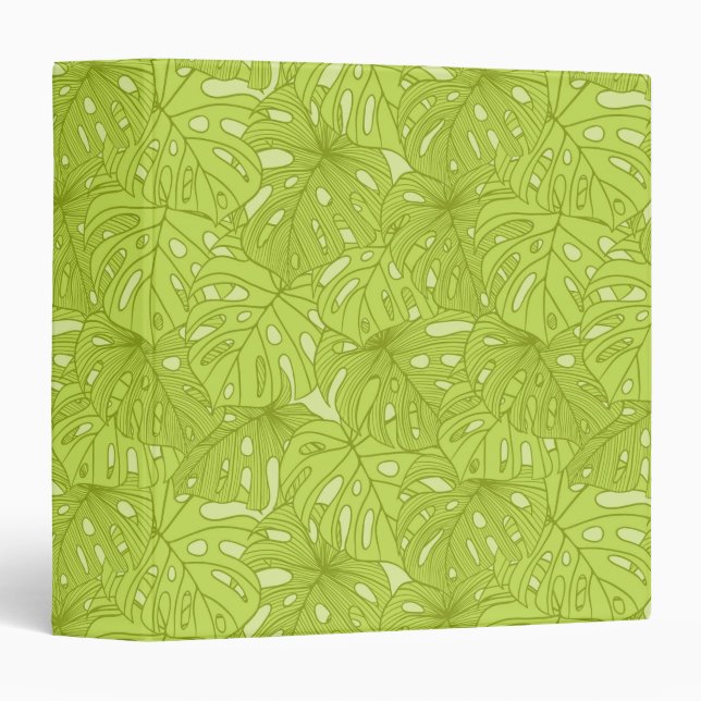 Leaves of Palm Tree Binder (Front/Spine)