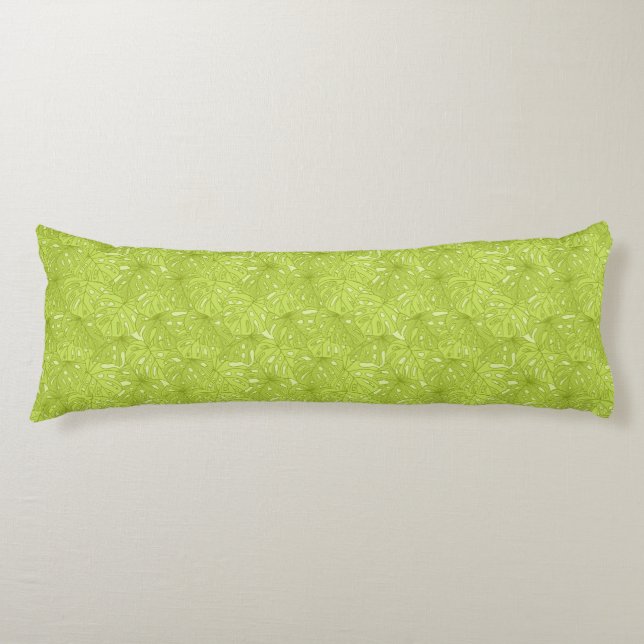 Leaves of Palm Tree Body Pillow (Front)