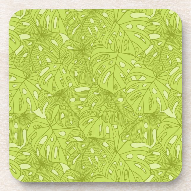 Leaves of Palm Tree Coaster (Front)