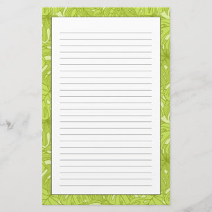 Leaves of Palm Tree Stationery