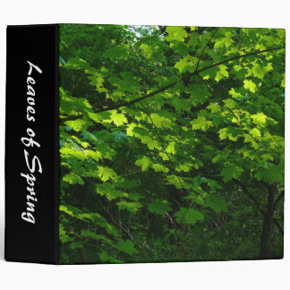 Leaves of Spring (2.0in) Binder