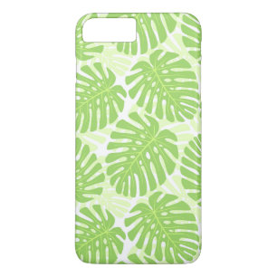 Leaves Of Tropical Plant - Monstera Pattern iPhone 8 Plus/7 Plus Case