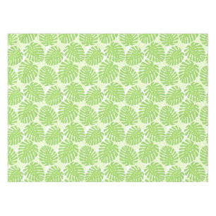 Leaves Of Tropical Plant - Monstera Pattern Tablecloth
