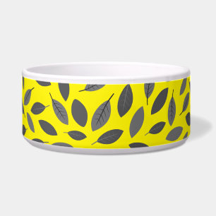 Leaves over yellow