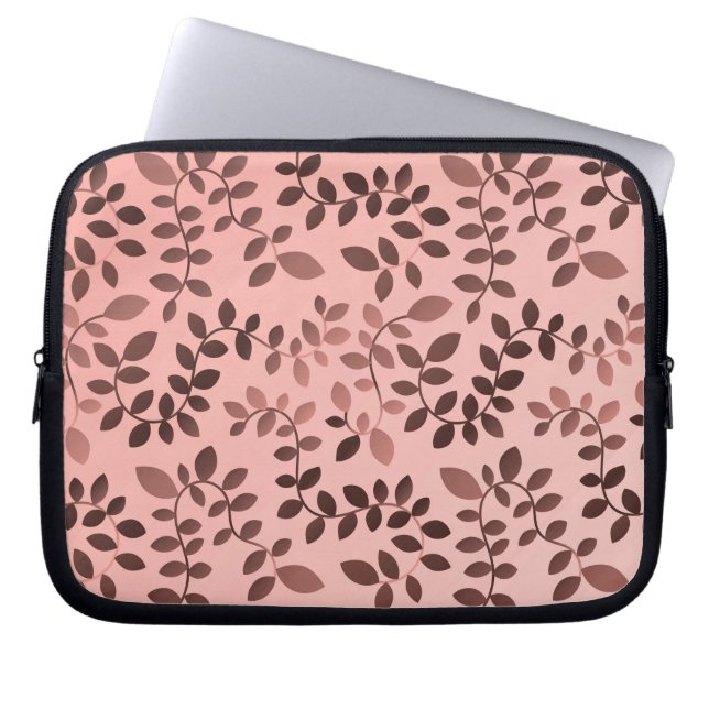 Leaves Pattern 11 Laptop Sleeve (Front)