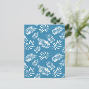 Leaves Pattern 13 Holiday Postcard