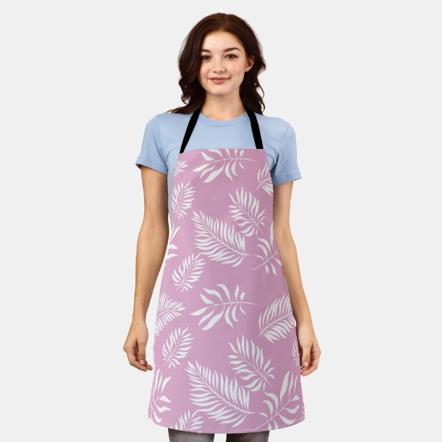 Leaves Pattern 15 Apron (Worn)