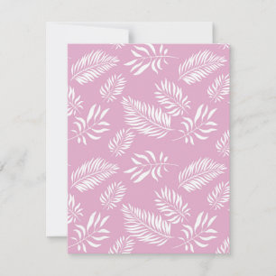 Leaves Pattern 15 Card